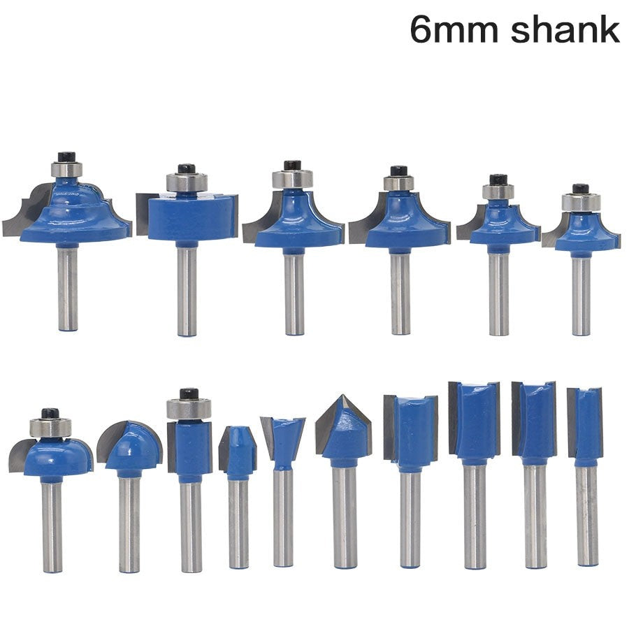 6mm Shank - Edging Router Bit Variants