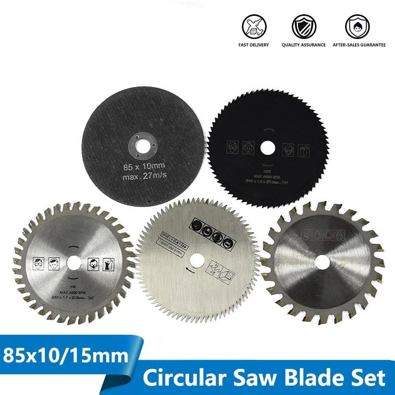 5pcs 85mm Circular Saw Blades for Multi-function Power Tool