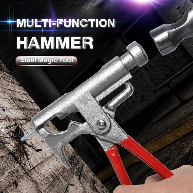 Multi-Function Hammer - Steel Magic Tool