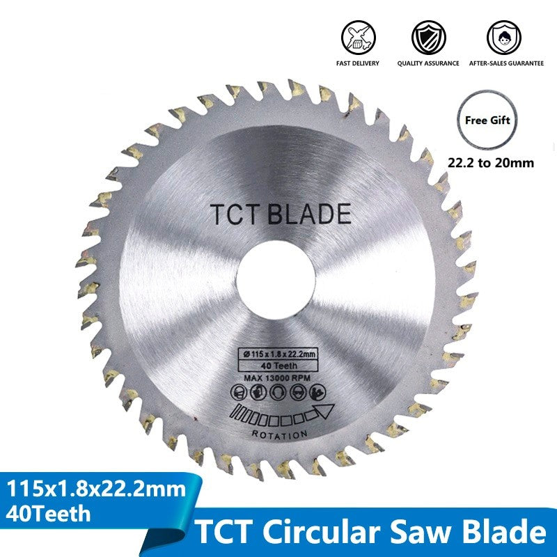 TCT Circular Saw Blade Diameter 115mm 40 Teeth
