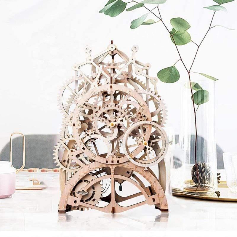 SPECIAL OFFER- 3D Wooden Clock Kit - Emerald Seaside