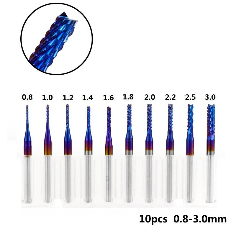1/8" Shank - CNC Engraving Bit Kit