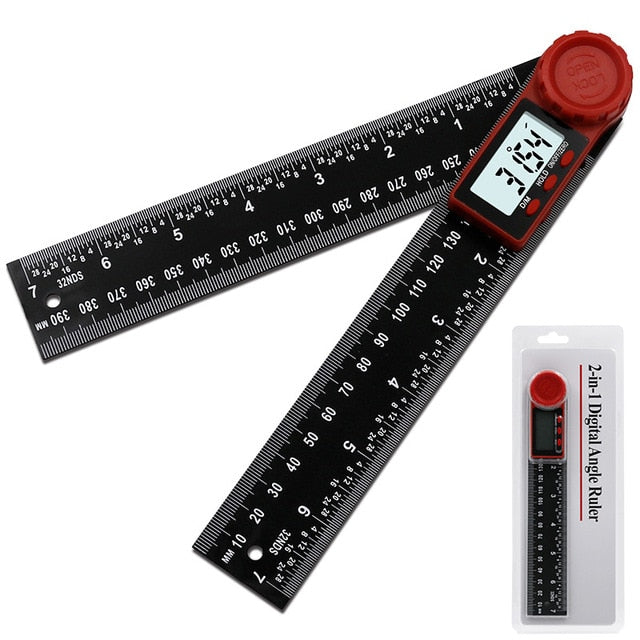 2 in 1 Digital angle Ruler
