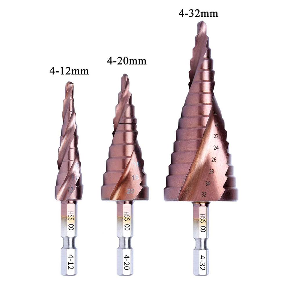 M35 5% Cobalt HSS Step Drill Bit HSS