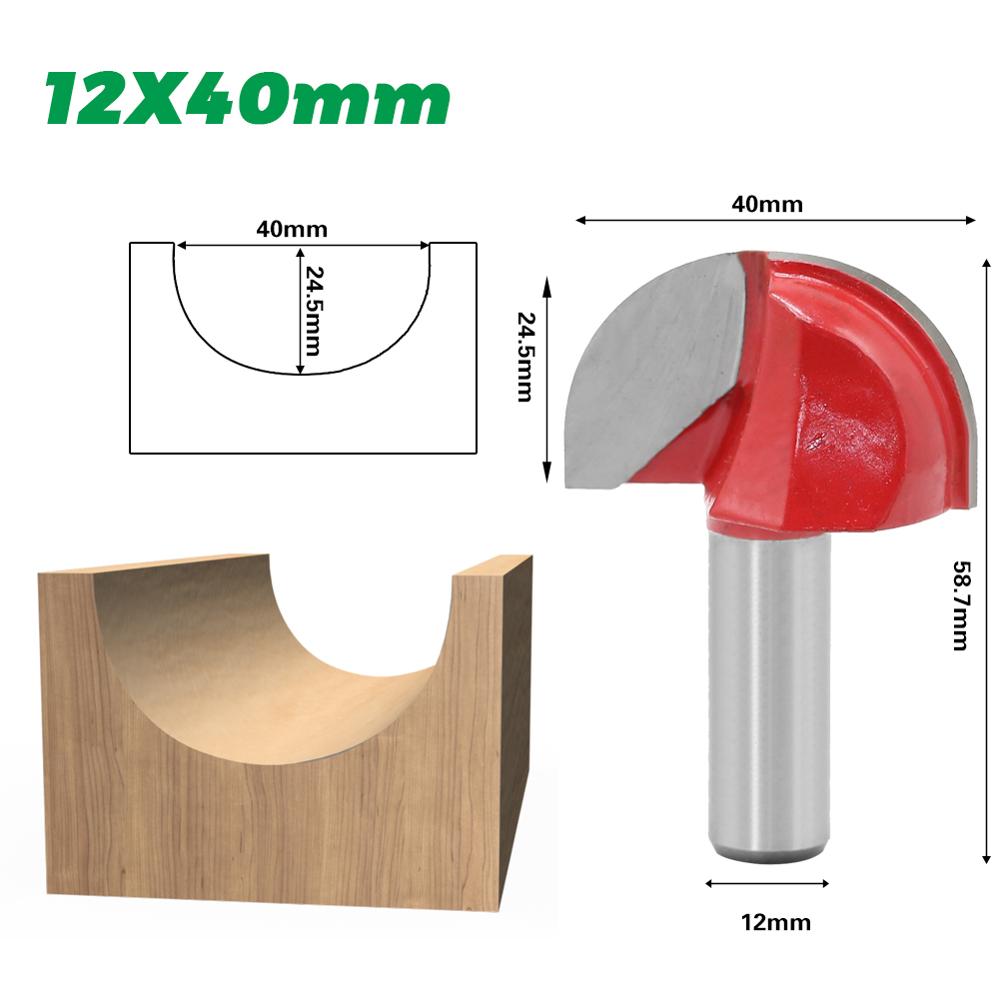12mm Shank - Double Edging  - Cove Box Router Bits