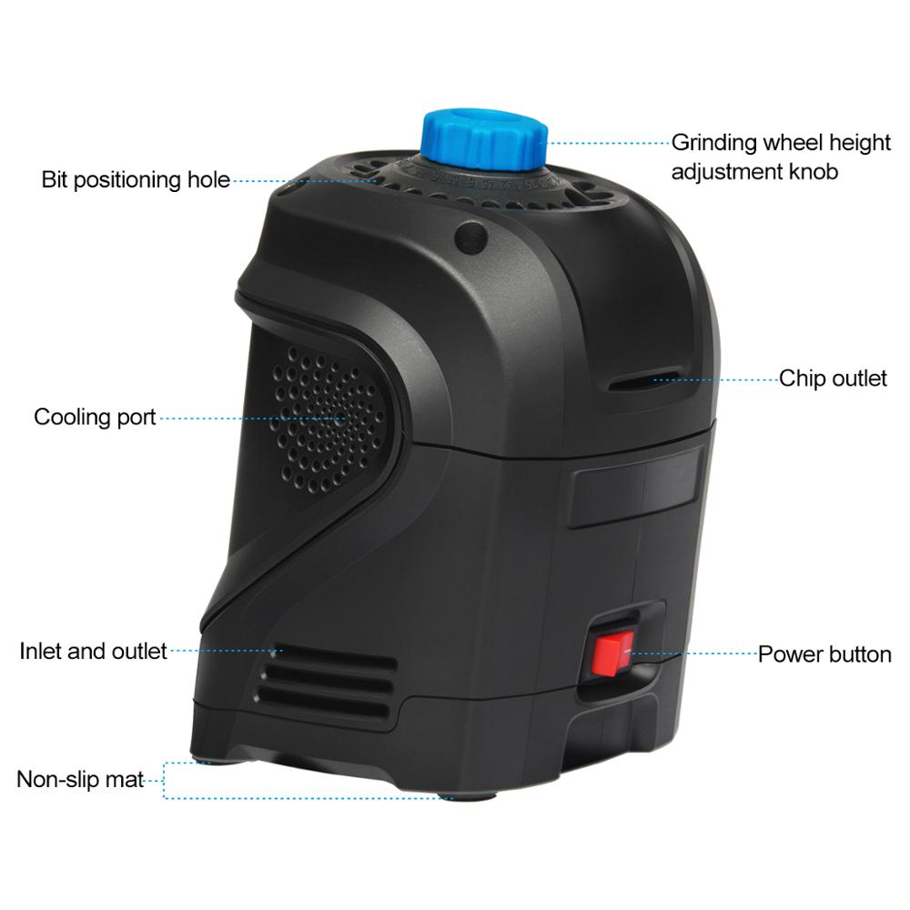 Electric Drill Sharpener 3-12mm