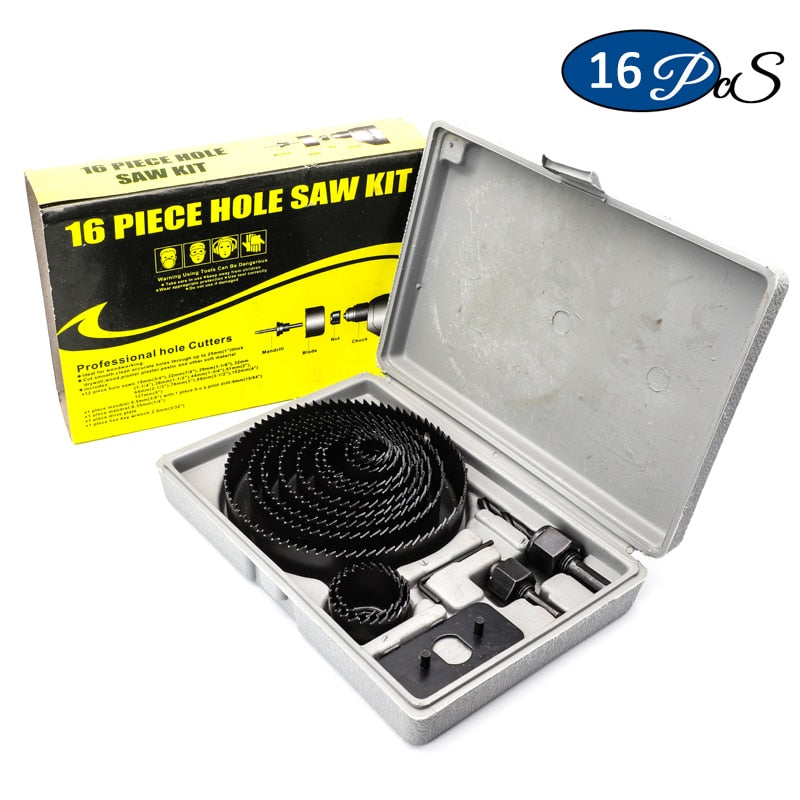 Hole saw set drill bit Set