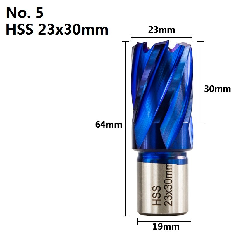 12-42mm HSS Hole Opener Core Drill Bit