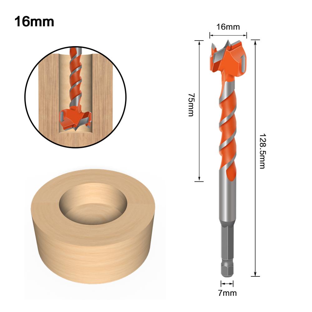 Long Forstner Hinge Boring Drill Bits 16mm - 25mm