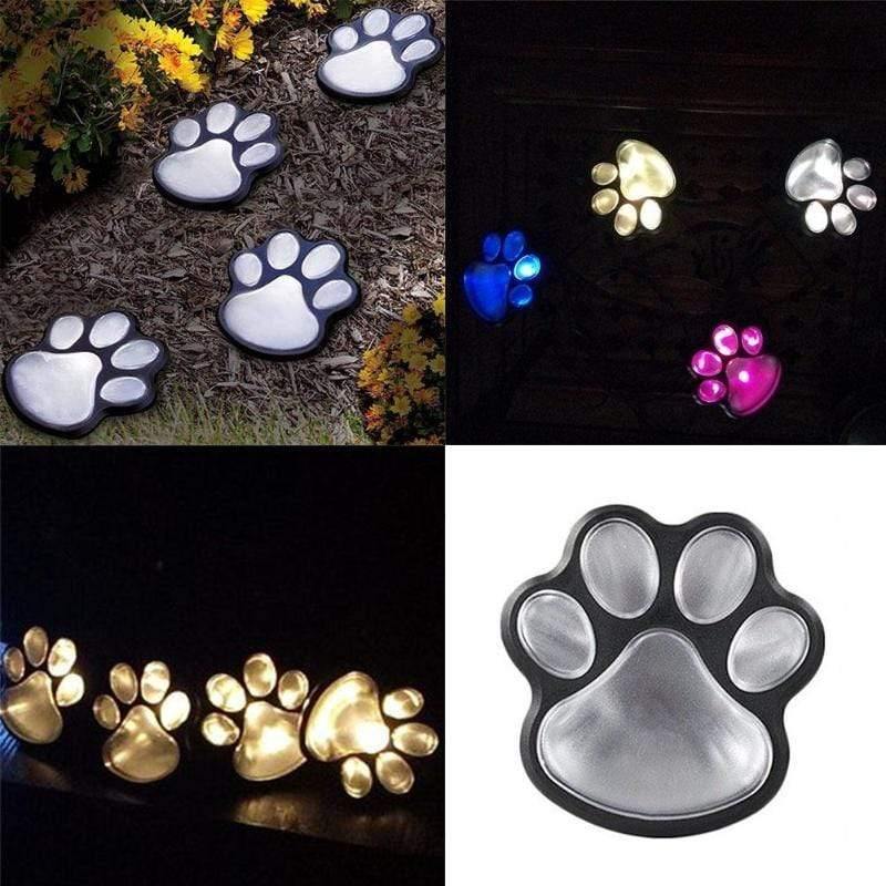Solar Paw- LED Paw Lights - Emerald Seaside