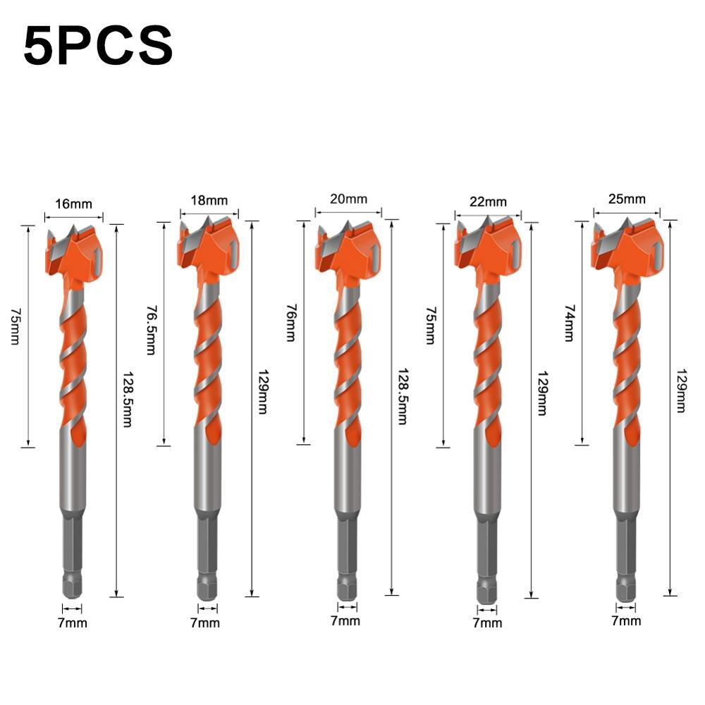 Long Forstner Hinge Boring Drill Bits 16mm - 25mm