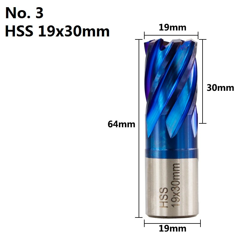 12-42mm HSS Hole Opener Core Drill Bit