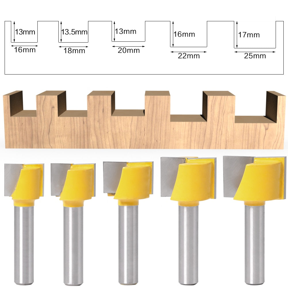 8mm Shank - Cleaning bottom Engraving  Router Bit