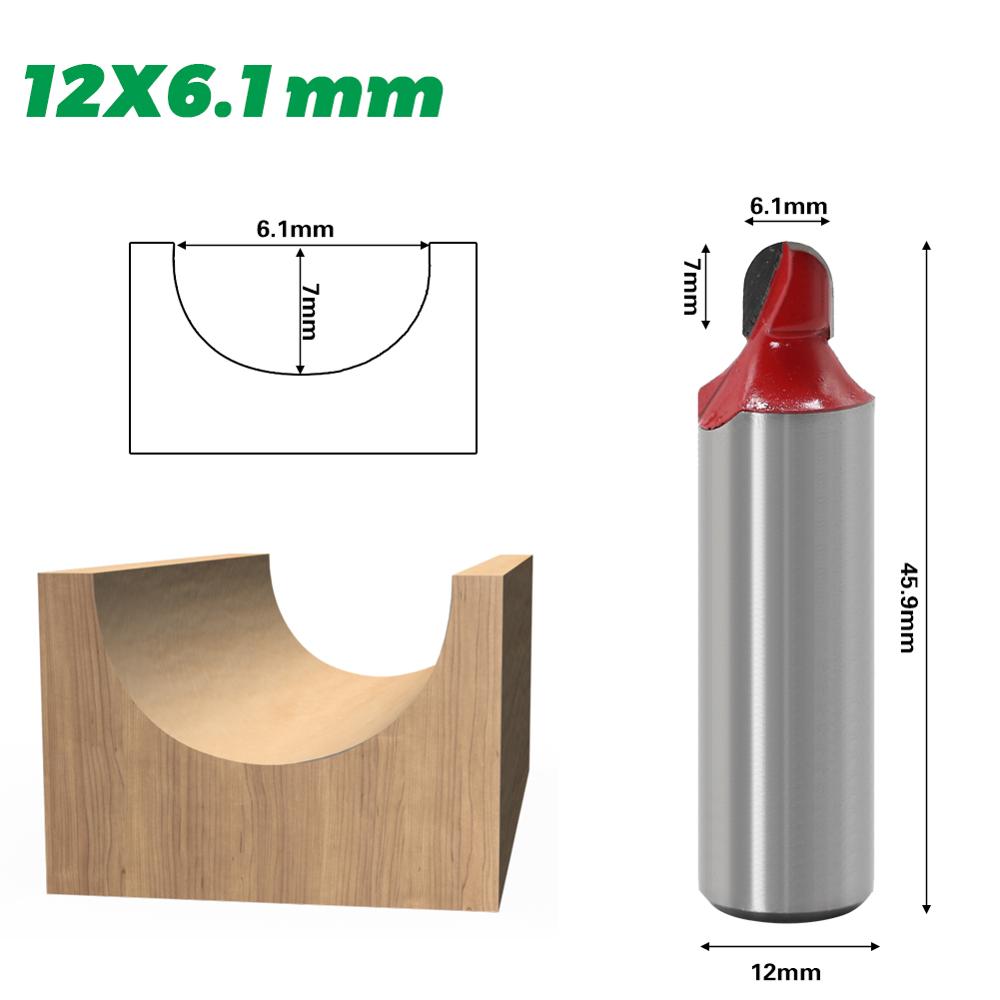 12mm Shank - Double Edging  - Cove Box Router Bits