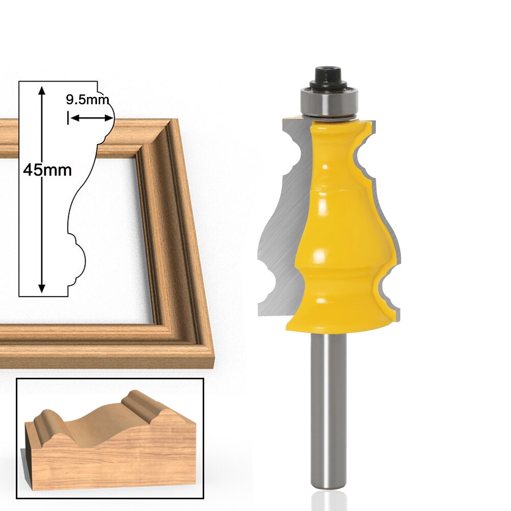 8mm Shank - Picture Frame Router Bits