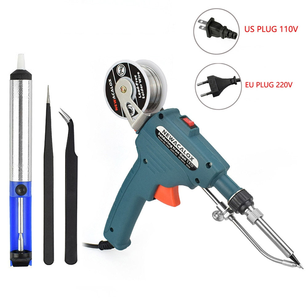Automatic Hand-Held Internal Heating Electric Soldering Iron 110V/220V 60W US/EU