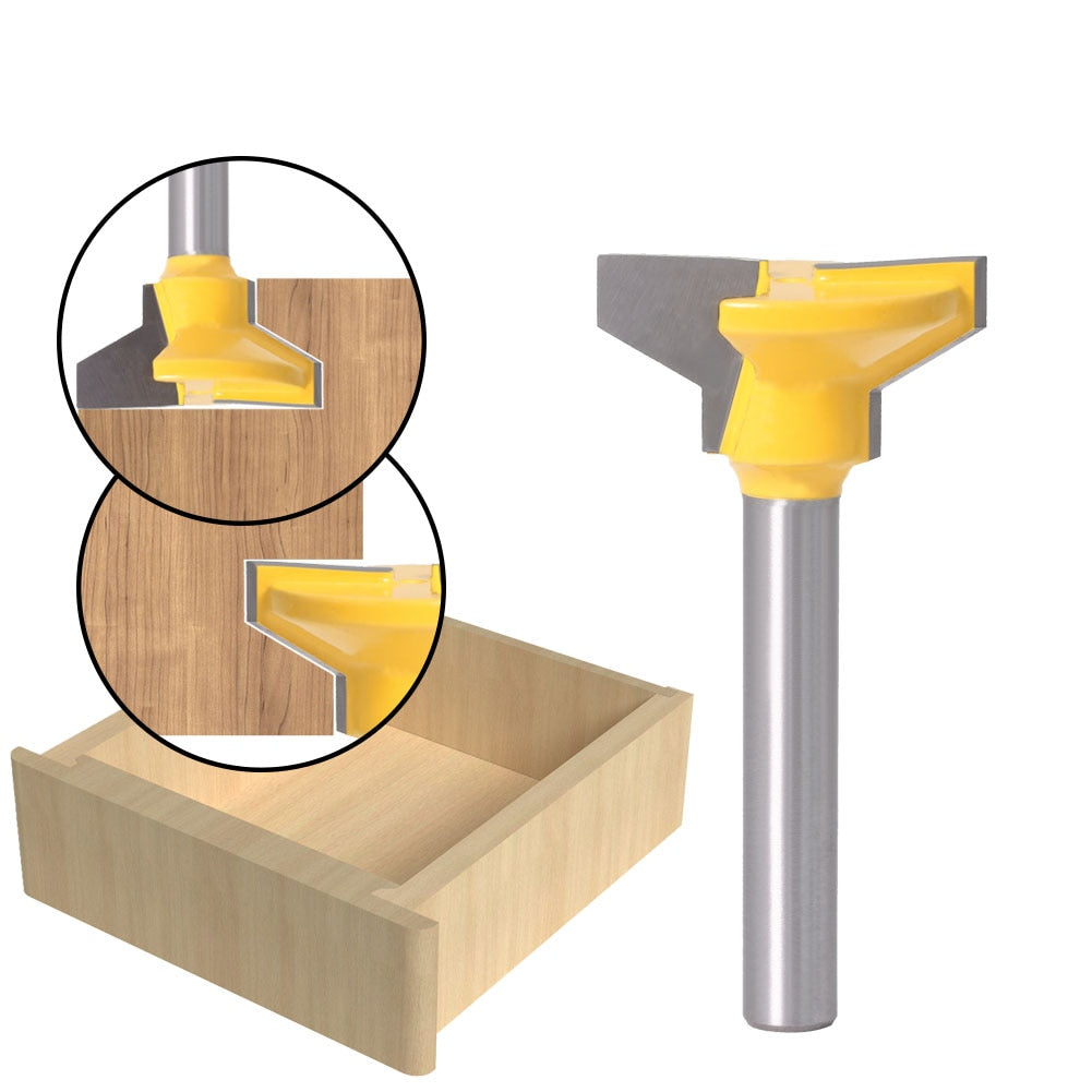 6mm or 6.35mm Shank - Reversible Drawer Front Router Bit