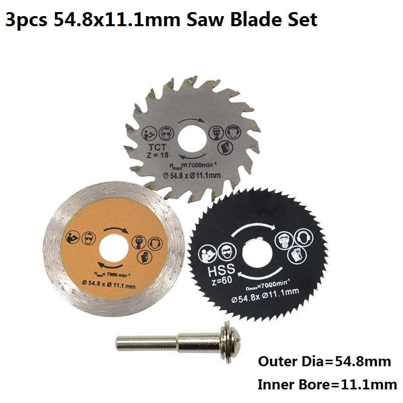 Circular Saw Blade with 54.8mm Diameter