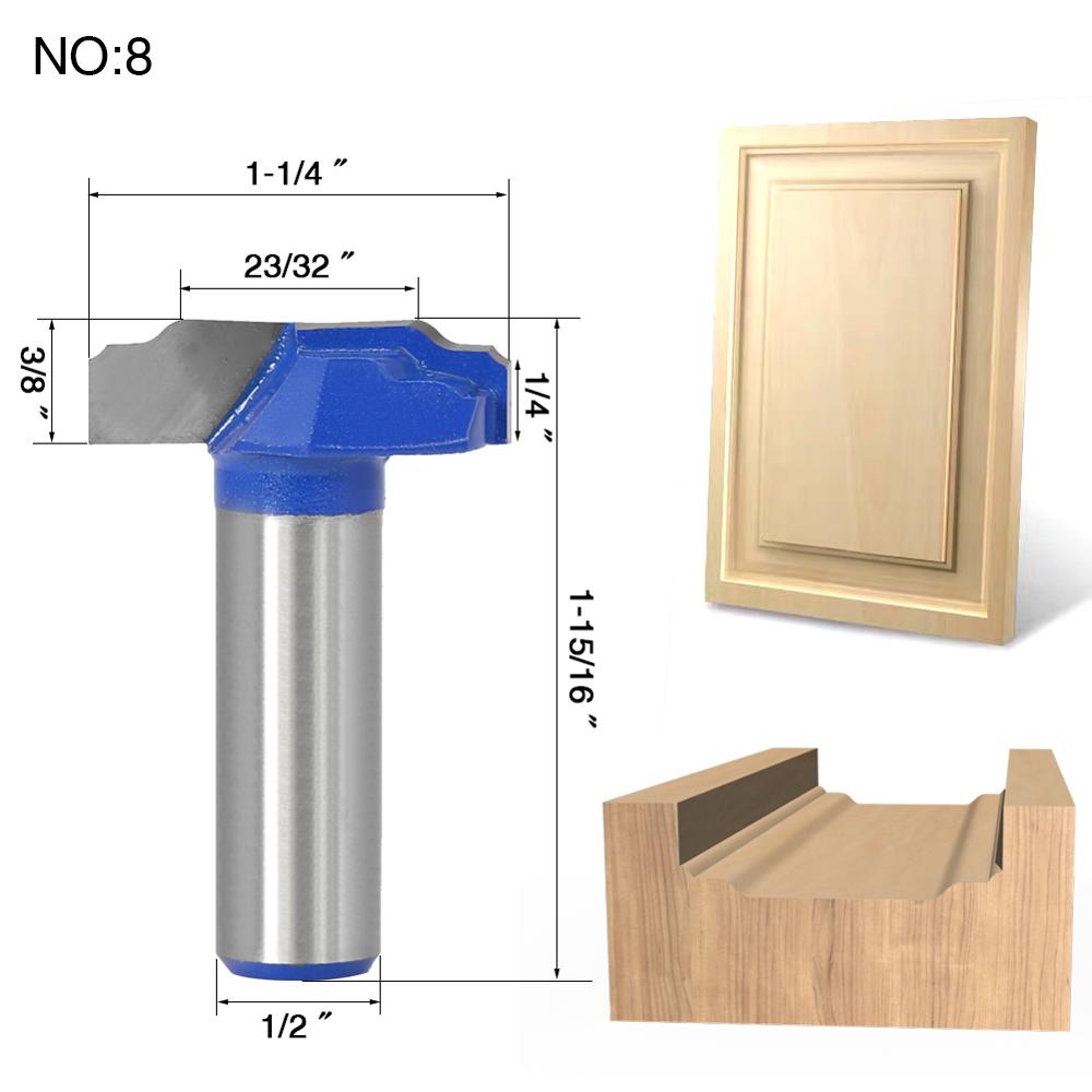 12.7mm Shank -  Door Frame Router Bit