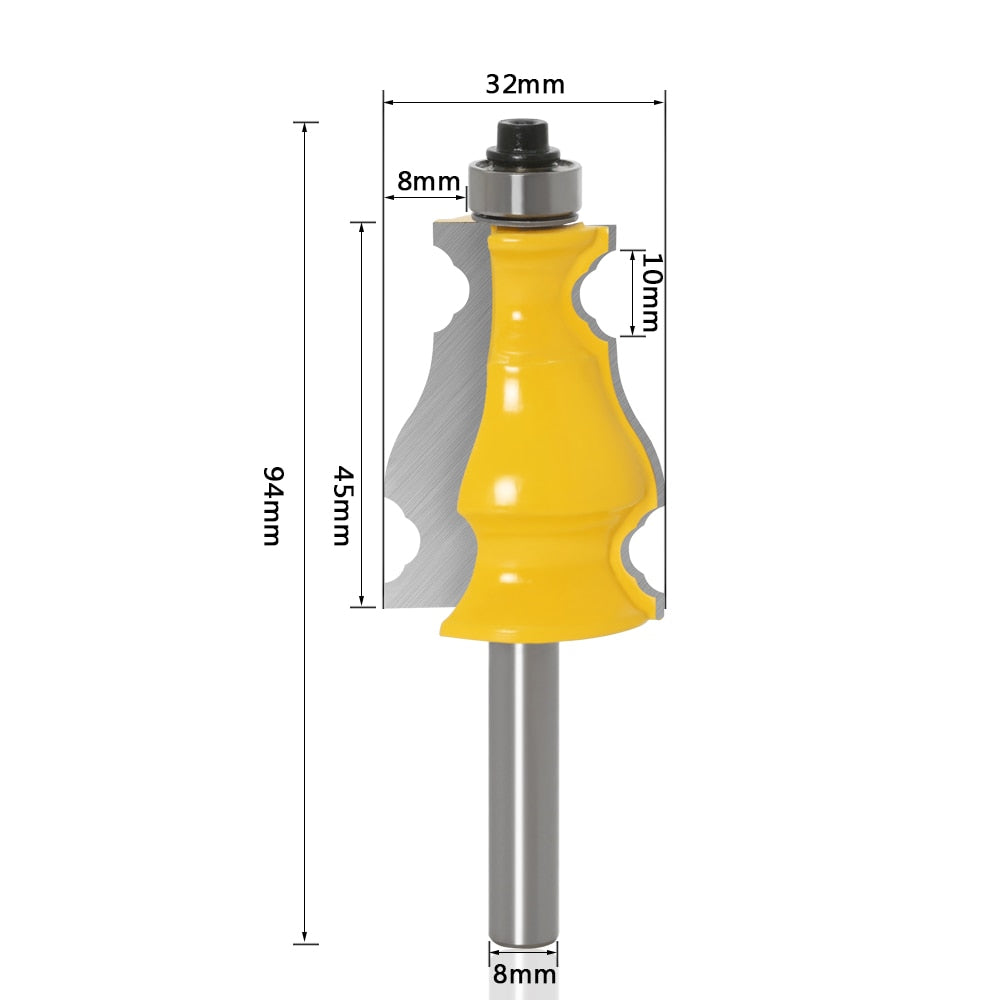 8mm Shank - Picture Frame Router Bits