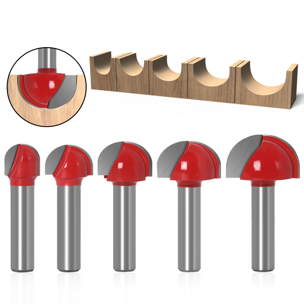 8mm Shank - Double Edging  - Cove Box Router Bits