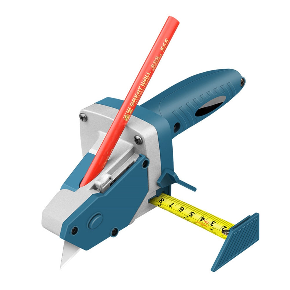 Drywall - Gypsum Cutting Artifact Tool with Scale