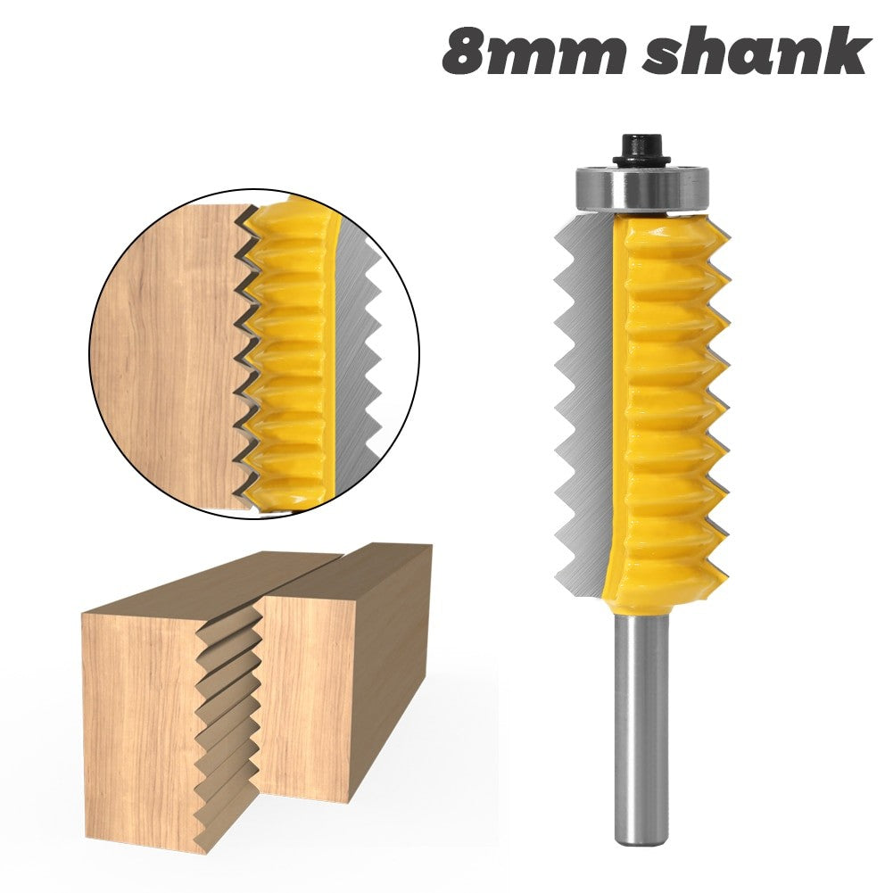 8mm Shank - Raised panel "V" joint Router Bits