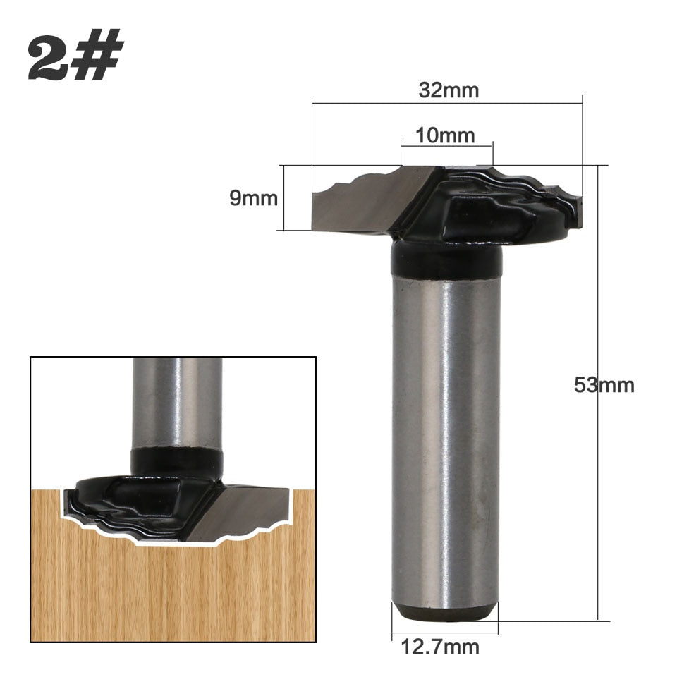 12.7mm Shank - Door Frame - Engraving  Router Bit
