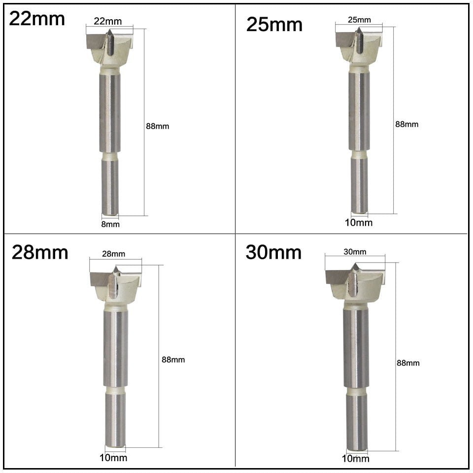 Forstner tips  tools Hole Saw Cutter Hinge Boring drill bits