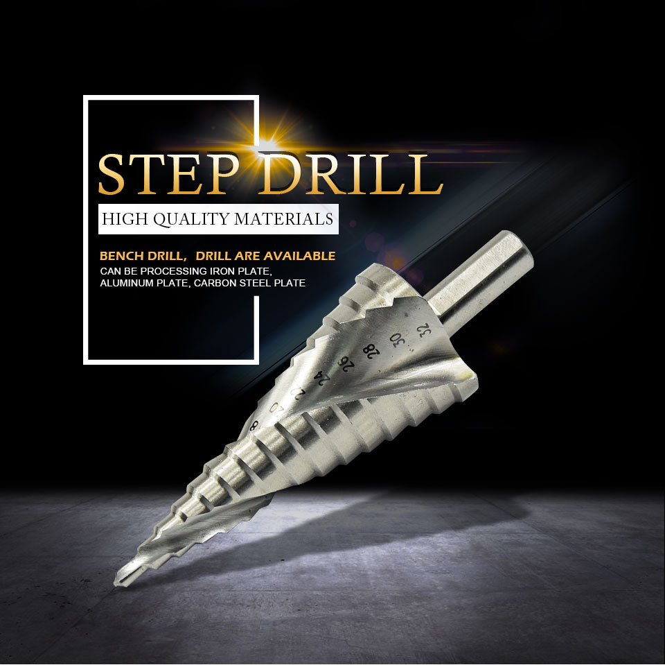 Pagoda Drill Hexagon Screw Drill Bit