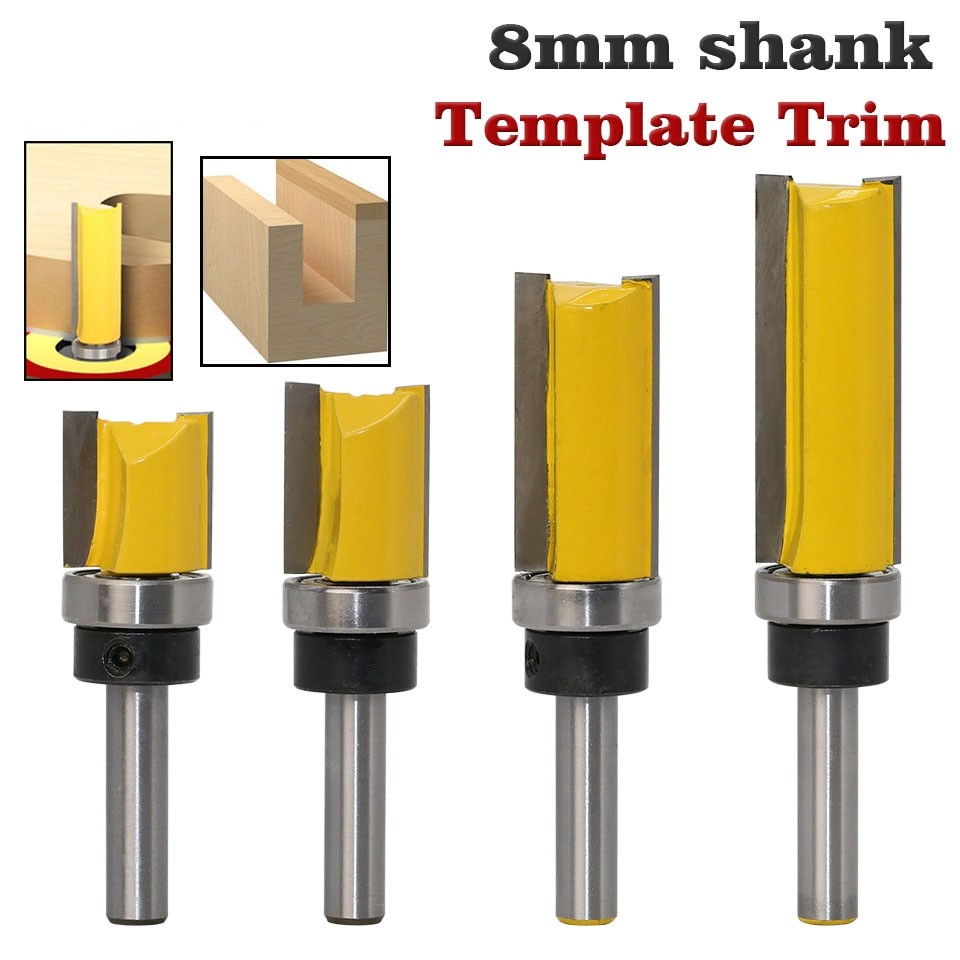 8mm Shank - Trim Hinge Mortising Router Bit