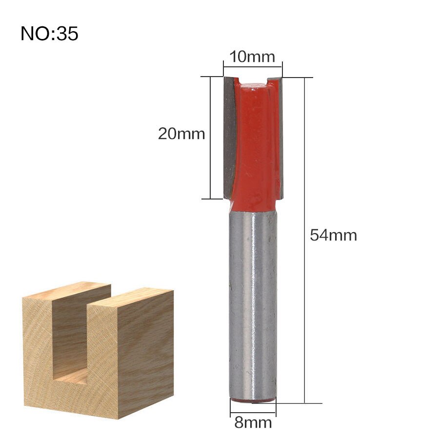 8mm Shank - Router Bit Variants