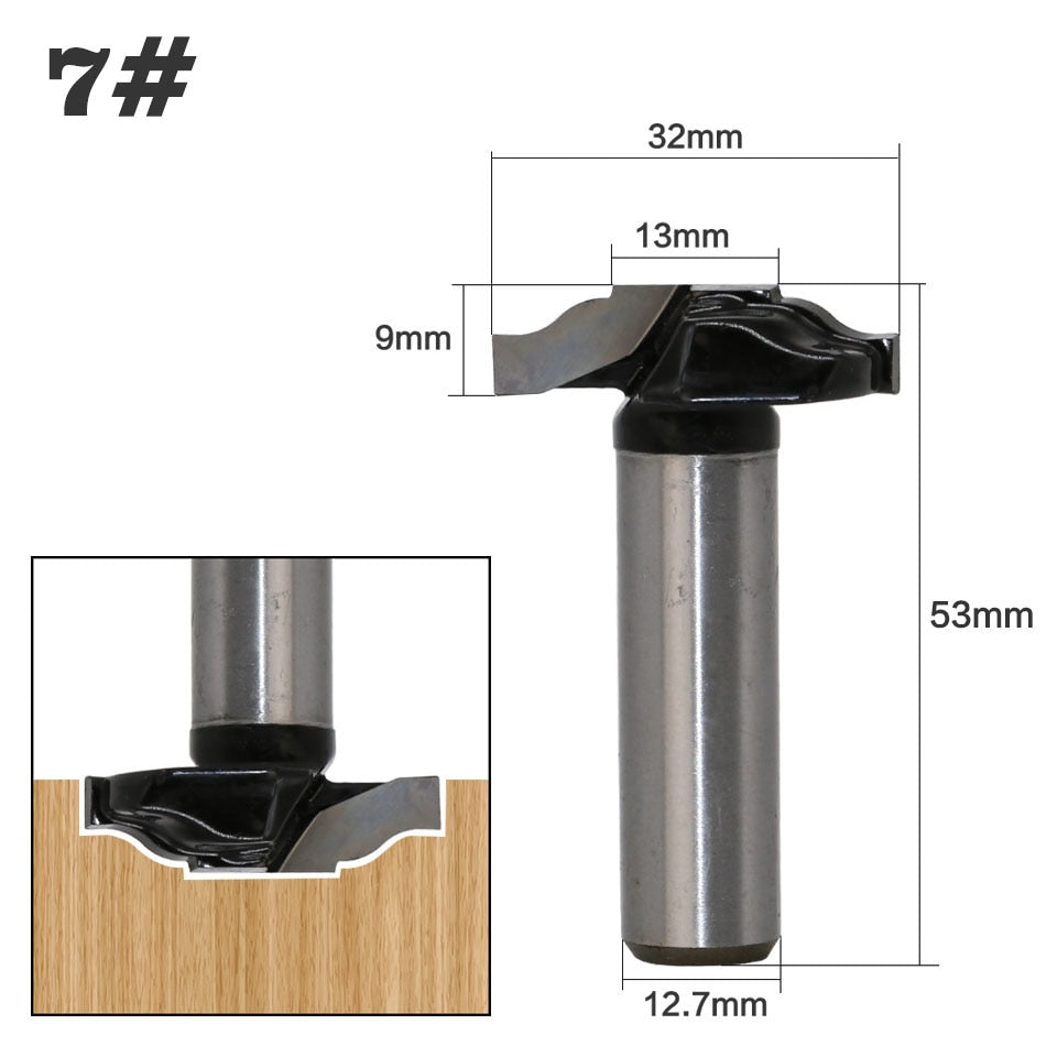 12.7mm Shank - Door Frame - Engraving  Router Bit