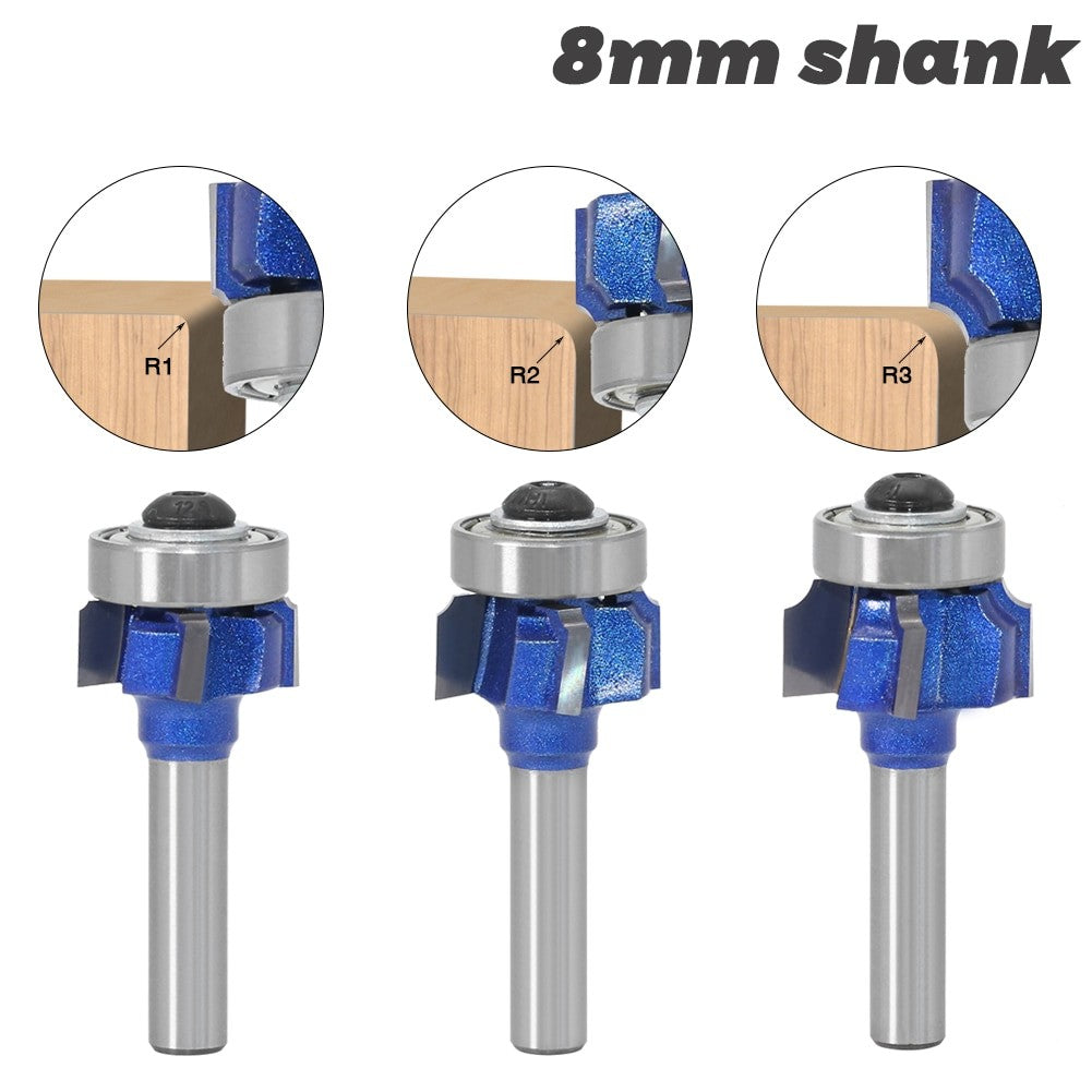 8mm Shank - Edge Trimmer - Milling Cutter Router Bit