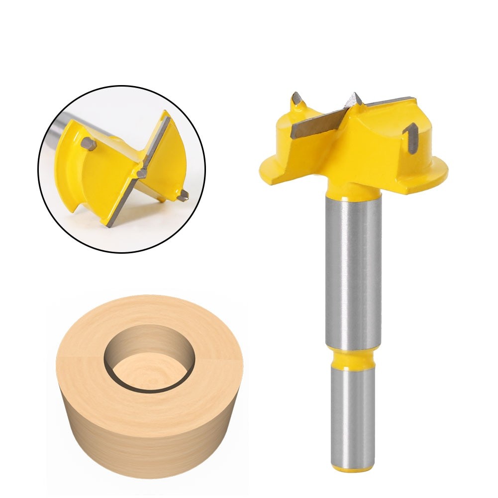2 Flutes Carbide Tip Forstner Drill Bit