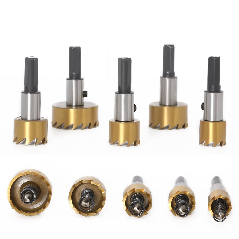 HSS High Speed Steel Carbide Tip Hole Saw Drill Bit