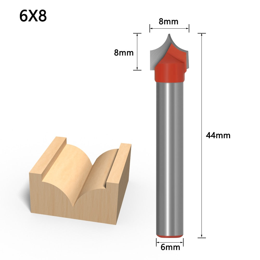 6mm Shank -  Double Edging Router Bits