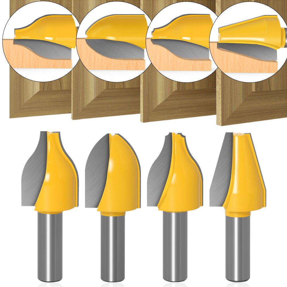 12mm or 12.7mm Shank -  Vertical Raised Panel Router Bit