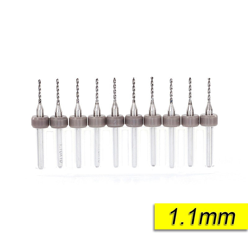 PCB Mini Drill Bit  0.6mm-1.5mm 10pcs/Set
