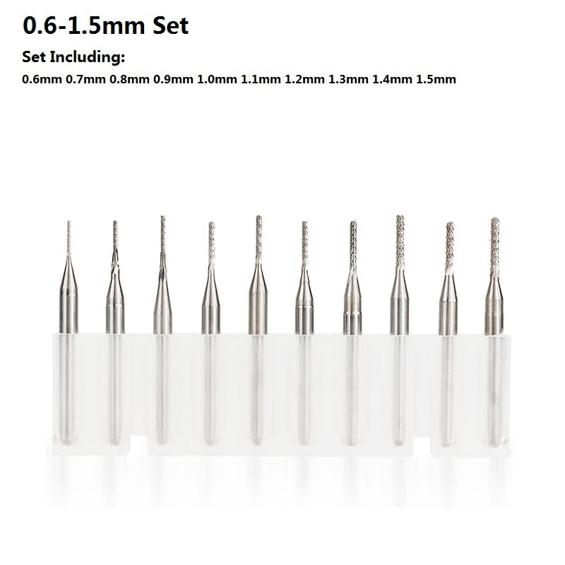 3.175mm Shank - PCB Milling Cutter Set