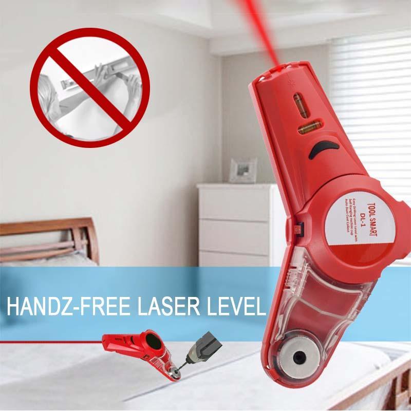 Drill Dust Collector & Hand-free laser Level