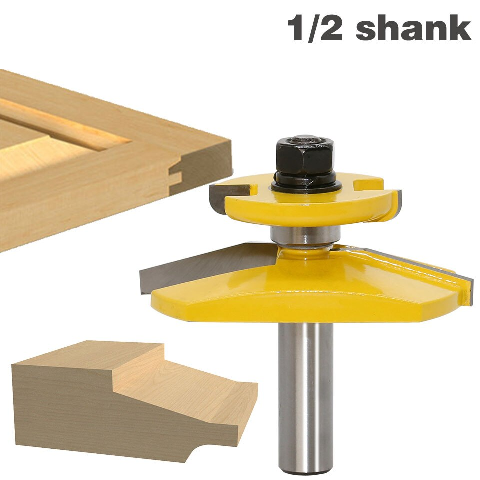 12mm or 12.7 mm inch Shank -  Raised Panel Router Bit