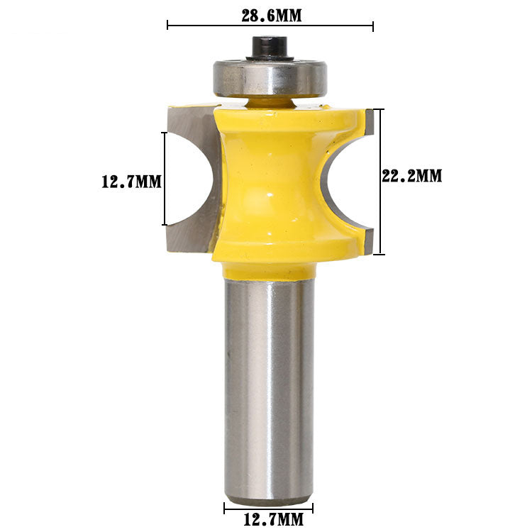 12mm or 12.7mm Shank -   Bullnose Router Bit