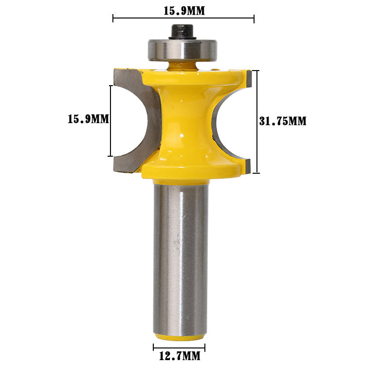 12mm or 12.7mm Shank -   Bullnose Router Bit