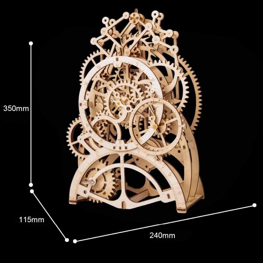 SPECIAL OFFER- 3D Wooden Clock Kit - Emerald Seaside