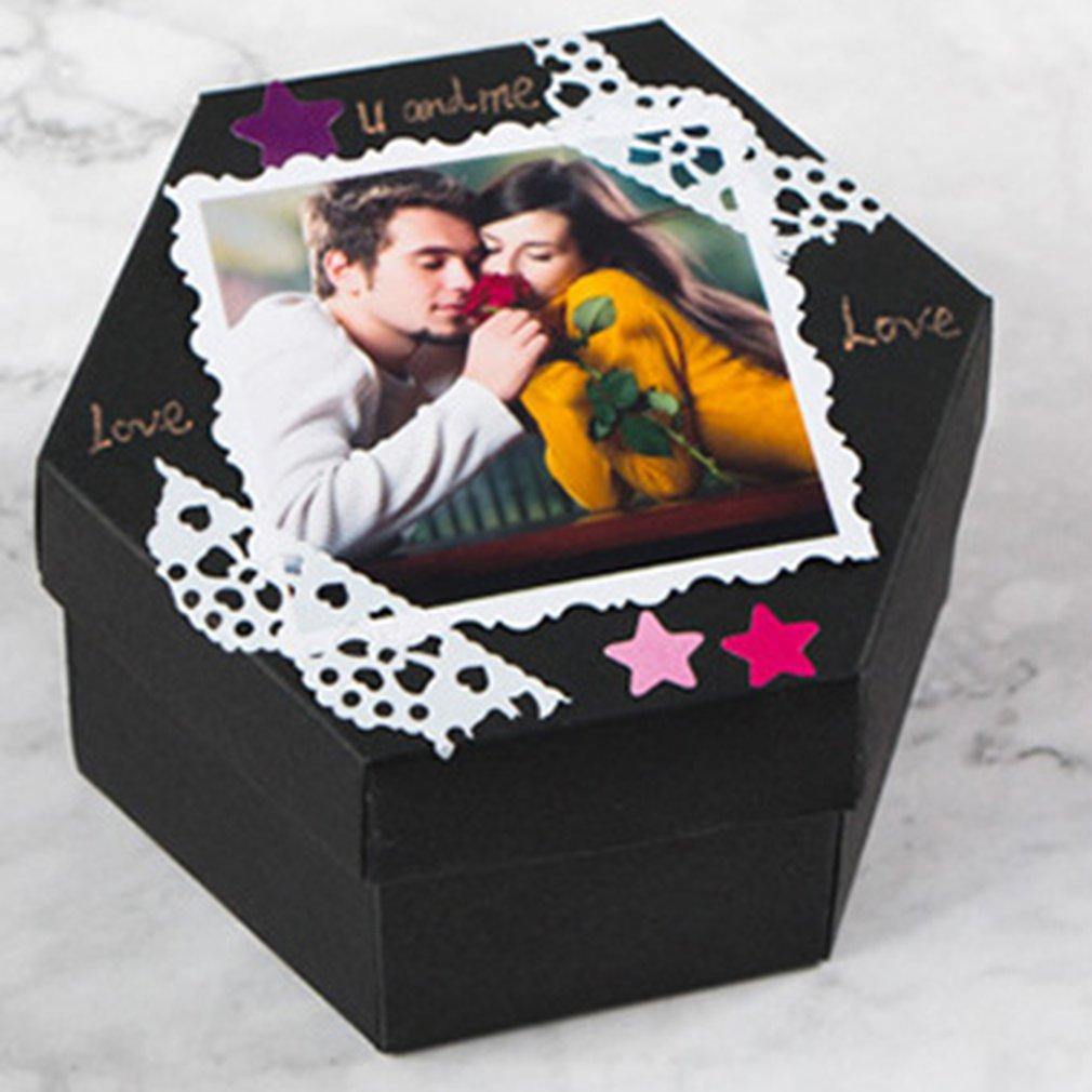 Treasured Memories - DIY Photo Album Gift Box - Emerald Seaside