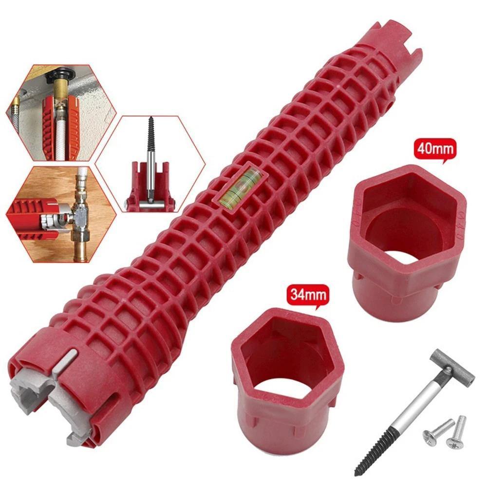 PlumberPal - 8 in 1 Bathroom Wrench - Emerald Seaside