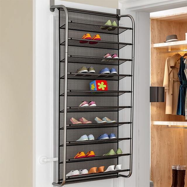 Wallmac- Over The Door Foldable Storage Rack - Emerald Seaside