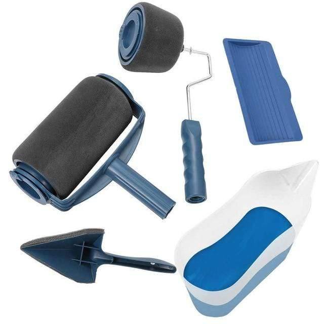 Complete Wall Painting Kit- Roller, Edger, Extender - Emerald Seaside